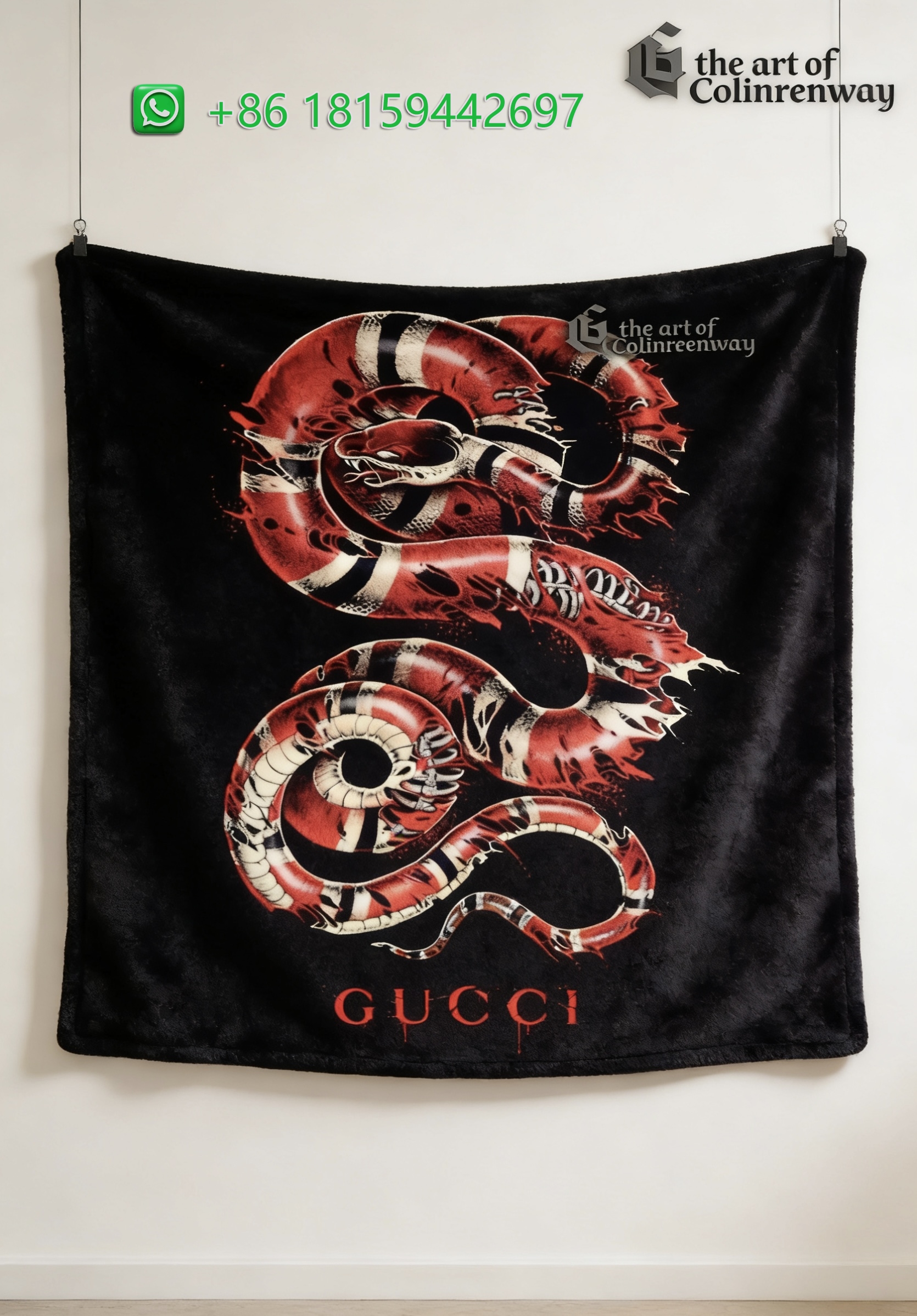 Gucci Throw Blankets